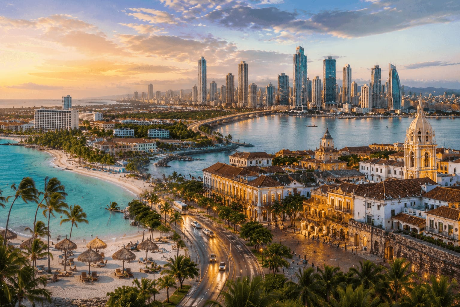 Aruba & Panamá: Lujo y Diversión