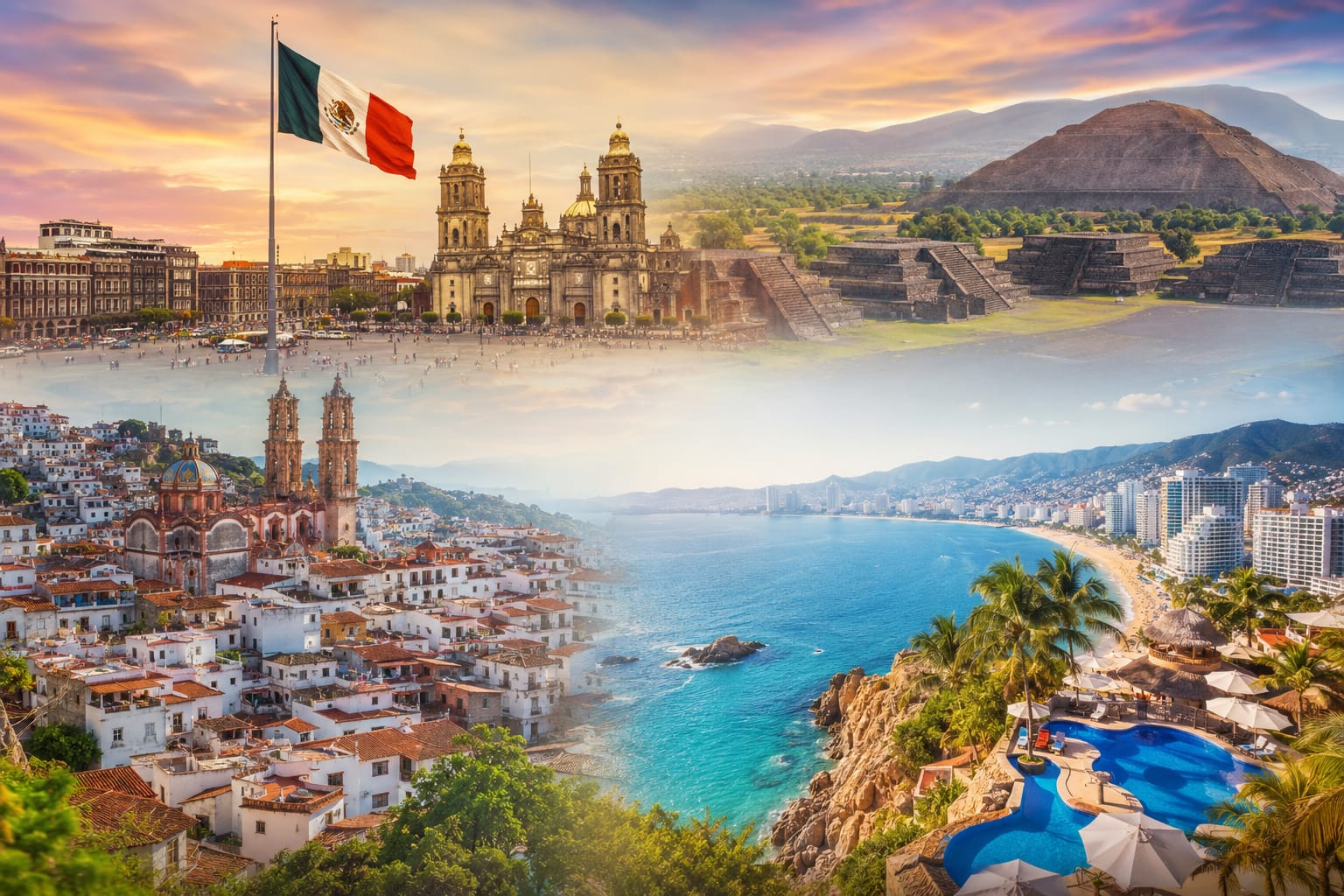 México, Taxco & Acapulco