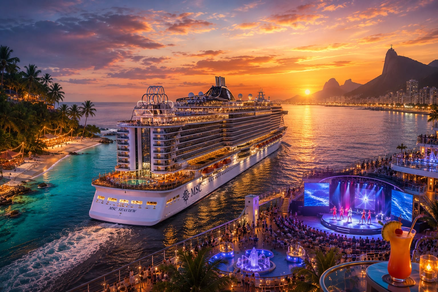 Crucero Sudamérica 2027 | MSC Seaview