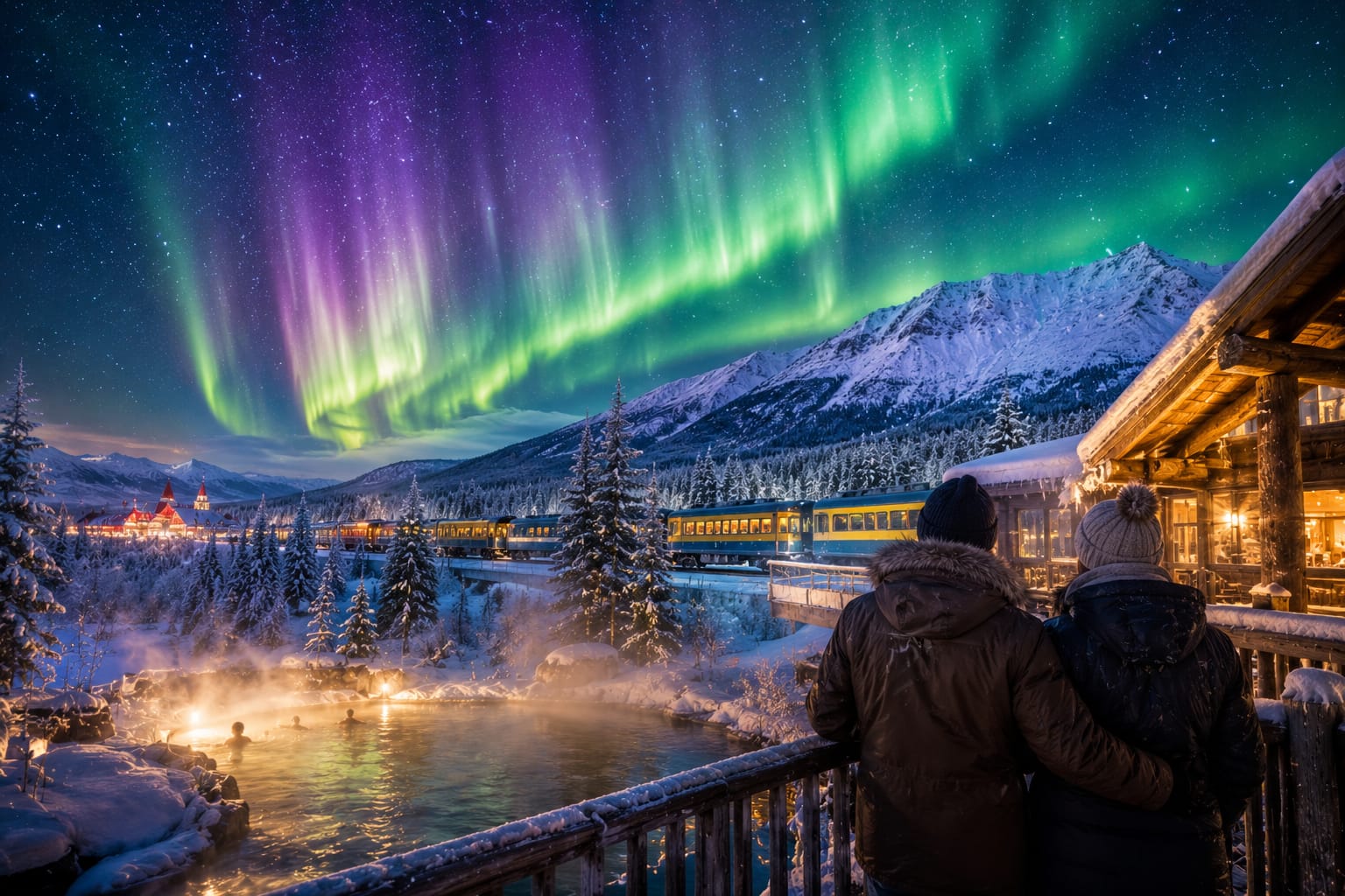 Auroras de Alaska